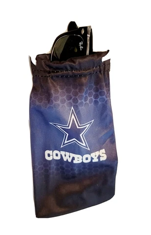 Dallas Cowboys Logo Microfiber Sunglasses Holder Pouch NFL Licensed Product Cover