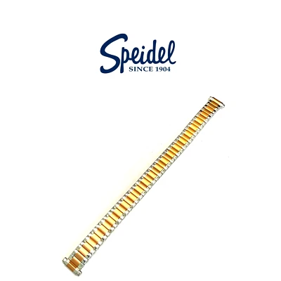 NOS Speidel watch band 10-13mm stainless steel rose gold plated twist-o-flex - Image 1 of 2
