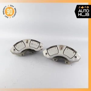 07-14 Mercedes W221 S63 CL63 AMG Front Left & Right Brake Calipers Set of 2 OEM - Picture 1 of 16