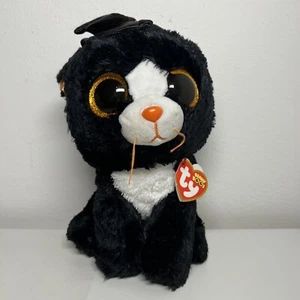 Ty Beanie Boos asusta al gato 6 pulgadas nuevo como nuevo.  HALLOWEEN BOOS - NUEVO EN MANO AHORA - Imagen 1 de 8