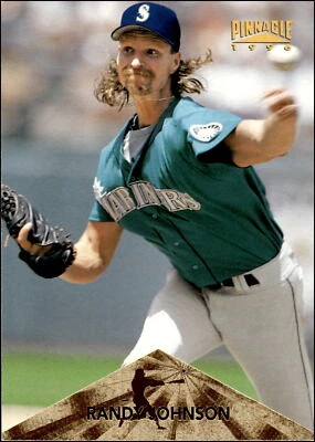 1996 Pinnacle #236 Randy Johnson    Seattle Mariners - Image 1 of 2