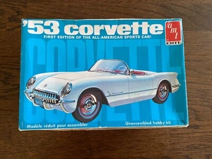 AMT Ertl 1953 Chevrolet Corvette Model Kit No. T310 - 1:25 2 In 1 Modell Bausatz - Bild 1 von 2