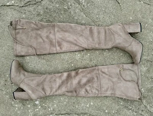 Steve Madden, Norri Taupe Over-the-Knee Stiefel, Größe 9 - Bild 1 von 6