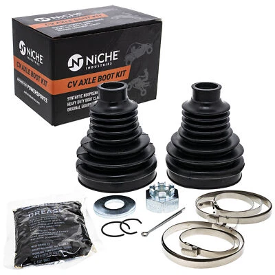 NICHE Rear CV Axle Boot Kit for Can-Am 705501864 Outlander 650 1000 500 ATV - Image 1 of 4