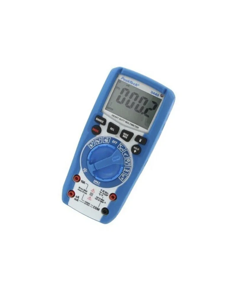 P3443 Digitaler Multimeter VDC: 600m/6/60/600/1000V -20-780°C 1P67 PEAKTECH - Bild 1 von 1
