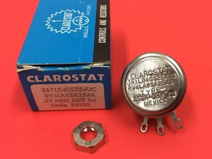 Clarostat - P/N: JA1L040S254UC - Potentiometer - NEW - Picture 1 of 2