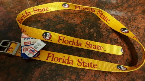 Florida State Seminoles, Belt, or dog collar , made in USA Cover