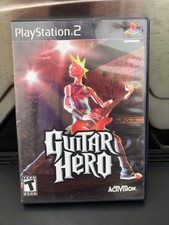 PS2 Guitar Hero 1 Original Sony Playstation 2 Complete with Manual