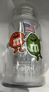 Vintage 80er Jahre M&M Collection Glas Bonbonglas mit Deckel - Bild 1 von 5