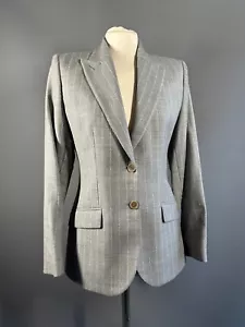 Alexander McQueen AW 1999 "The Overlook" women's two-button pinstripe blazer xs - Picture 1 of 12