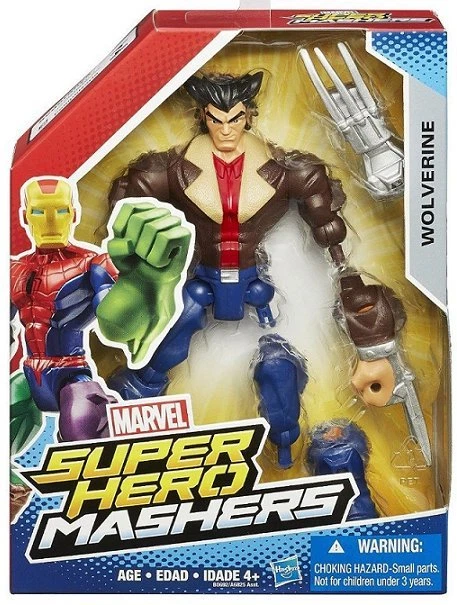 FIGURA DE ACCIÓN WOLVERINE (6") LOGAN (2015) MARVEL SUPER HERO MASHERS X-MEN Foto 1 de 1