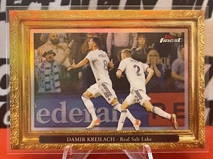 DAMIR KREILACH ~ 2022 Topps Finest MLS Pitcheresque #P-3 | Real Salt Lake