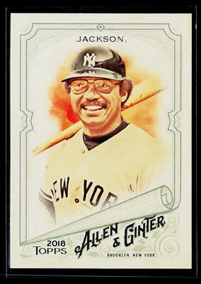2018 Topps Allen & Ginter #264 Reggie Jackson, Near Mint or Better , (HUCK'S) - Image 1 of 2