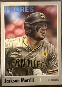 2024 Topps Archives San Diego Padres Team Set 10 Karten Jackson Merrill Rookie RC - Bild 1 von 2