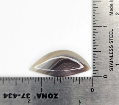 12ct Botswana Agate Loose Cabochon - Purple Pink Gemstone Silversmith Destash - Image 1 of 4