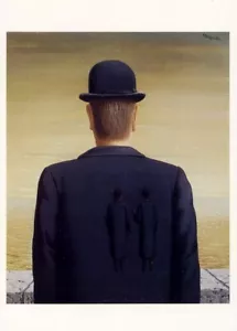 RENE MAGRITTE•L'Esprit d'Aventure•Surrealismus•Kunst POSTKARTE 4x6 - Bild 1 von 1