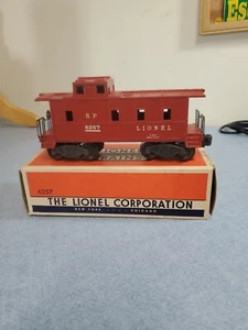 Vintage Postwar O Scale Lionel SP 6257 Red Caboose Car - Picture 1 of 13