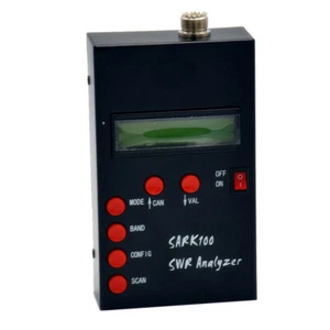 Antena analizador medidor SARK-100 1-60 MHz HF ANT SWR SARK100 para radioaficionados - Imagen 1 de 8