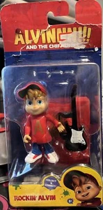 Alvin and The Chipmunks Rockin Alvin Figura Chitarra + Palco da Collezione - Foto 1 di 2