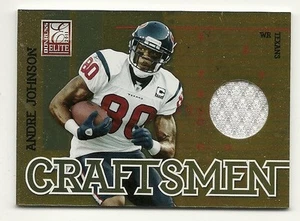 11 Elite-Craftsmen-Jerseys-Andre Johnson-296/299 - Imagen 1 de 1
