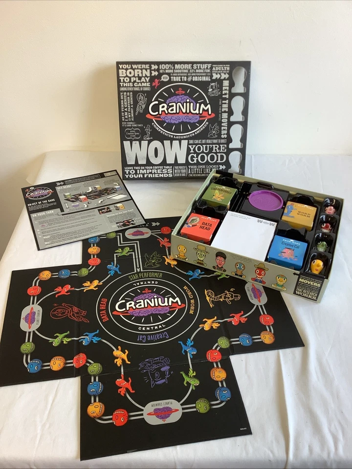 Cranium Wow Family Fun Board Game by Hasbro (100% Complete) - Image 1 of 4