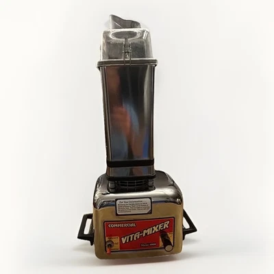 Vita-Mix Mixer Maxi-4000 Inox Commerciale Frullatore Processore Spremiagrumi USA Funziona - Immagine 1 di 4