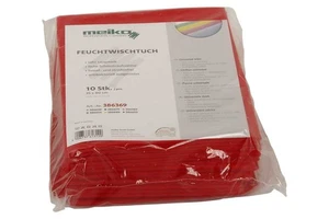 10er Pack beschichtetes Meiko Feuchtwischtuch 35 x 40 rot Reinigungstuch - Bild 1 von 1