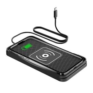 Wireless Phone Charger Car Pad, 20W Max Fast Wireless Car Charging, Rutschfest... - Bild 1 von 9