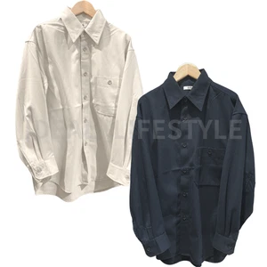 UNIQLO U Twill Work Oversized Hemd S-4XL Langarm Herren 480654 Neu mit Etikett - Bild 1 von 10