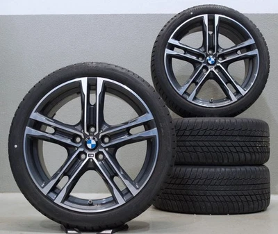 Original BMW 1er F40 2er F44 18 Zoll Winterräder Felge M819 8092352 +4,8mm R849R - Bild 1 von 4