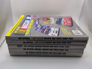 The Official NASCAR Preview & Press Guides LOT Of 6 1993 To 2000 Issues Magazine - Picture 1 of 19