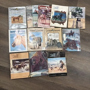 The Southern Horseman & The Quarter Horse Journal Lot Of 13 70’s&80’s - Picture 1 of 6
