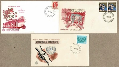 Australia 1965 WCS FDC Cover x3  NSW Postmark Wollongong  Unsealed Unaddressed - image 1 of 2