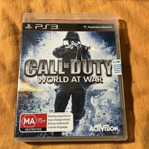 Call Of Duty World At War PS3 NEW SEALED RARE PLAYSTATION 3 PAL AUTHENTIC - Picture 1 of 3