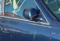 Espejo retrovisor de puerta de pasajero derecho Cadillac DTS 2009-2010 vista lateral OEM Foto 1 de 4