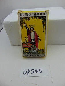 Vintage NOS The Rider Waite Tarot Deck The Magician 78 Cards 1971  NEW - Picture 1 of 8