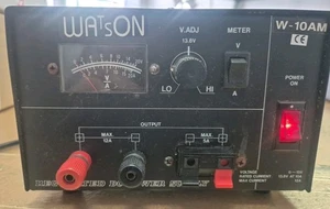 WATSON W 10AMP DC REGULATED POWER SUPPLY - Picture 1 of 2