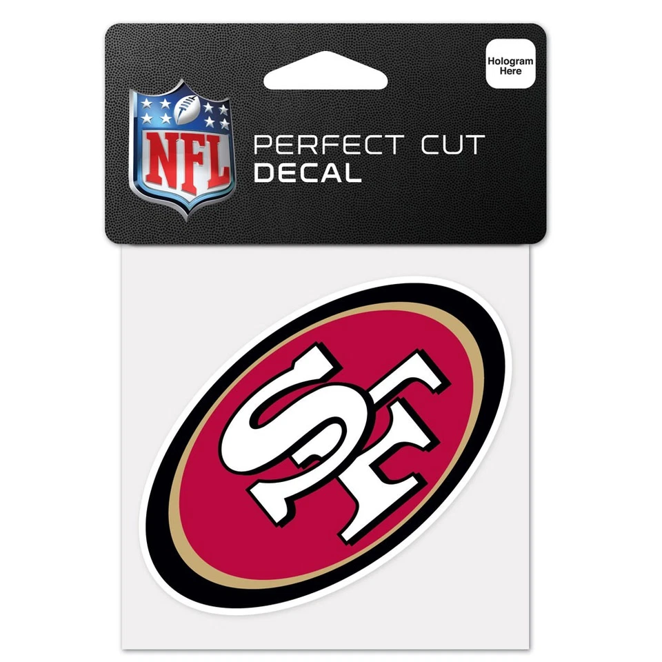 Wincraft Decal Sticker 10x10cm - NFL San Francisco 49ers - Image 1 of 1