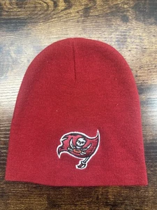 Cappello berretto Tampa Bay Buccaneers NFL Team Apparel rosso senza polsini berretto adulto usato in ottime condizioni - Foto 1 di 5