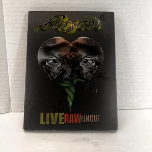 Live: Raw & Uncut [DVD/CD] by Poison CD Complete With Slipcove - Picture 1 of 3