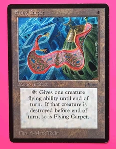 Magic the Gathering MTG Arabian Nights FLYING CARPET LP/MP U 1993 VINTAGE NICE - Bild 1 von 4