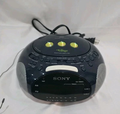 Sony Dream Machine ICF-CD831 синий PSYC CD-плеер часы радио AM/FM - Изображение 1 из 4