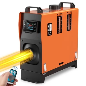 Diesel Heater 5KW 12V Diesel Air Heater with Remote Control LCD Display All in 1 - Foto 1 di 9