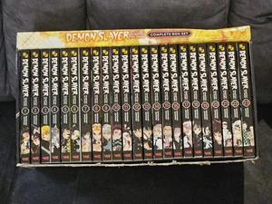 Demon Slayer Complete Box Set 23 English Box Missing Flap Books In Nice Shape - Bild 1 von 4