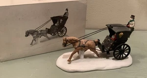 Dept 56 Kings Road Cab Heritage Village Collection Dickens 5581-6 Weihnachten - Bild 1 von 9