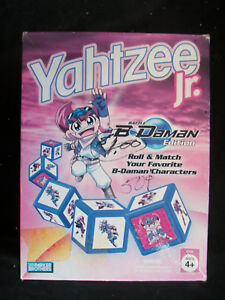 Parker Brothers 2005 Yahtzee Rolling Board Game Battle B-Daman Edition