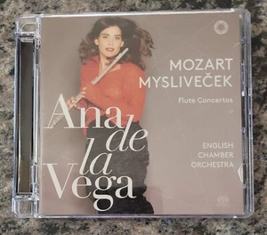 Ana De La Vega Mozart Myslivecek Flute Concertos CD NEVER TRUST STOCK PHOTOS - Picture 1 of 3