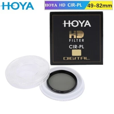 Hoya HD CPL CIR-PL 49 52 55 58 62 67 72 77 82mm Circular Slim Polarizing Filter - Image 1 of 4