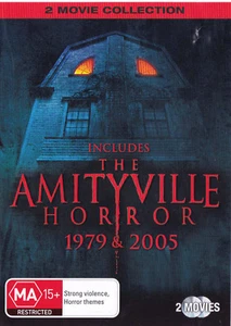 THE AMITYVILLE HORROR 1979 & 2005 2 Movie DVD R4 NEW - PAL SirH70 - Picture 1 of 2