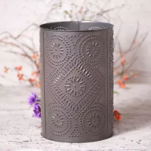 Waste Basket in Kettle Black Tin - Picture 1 of 2